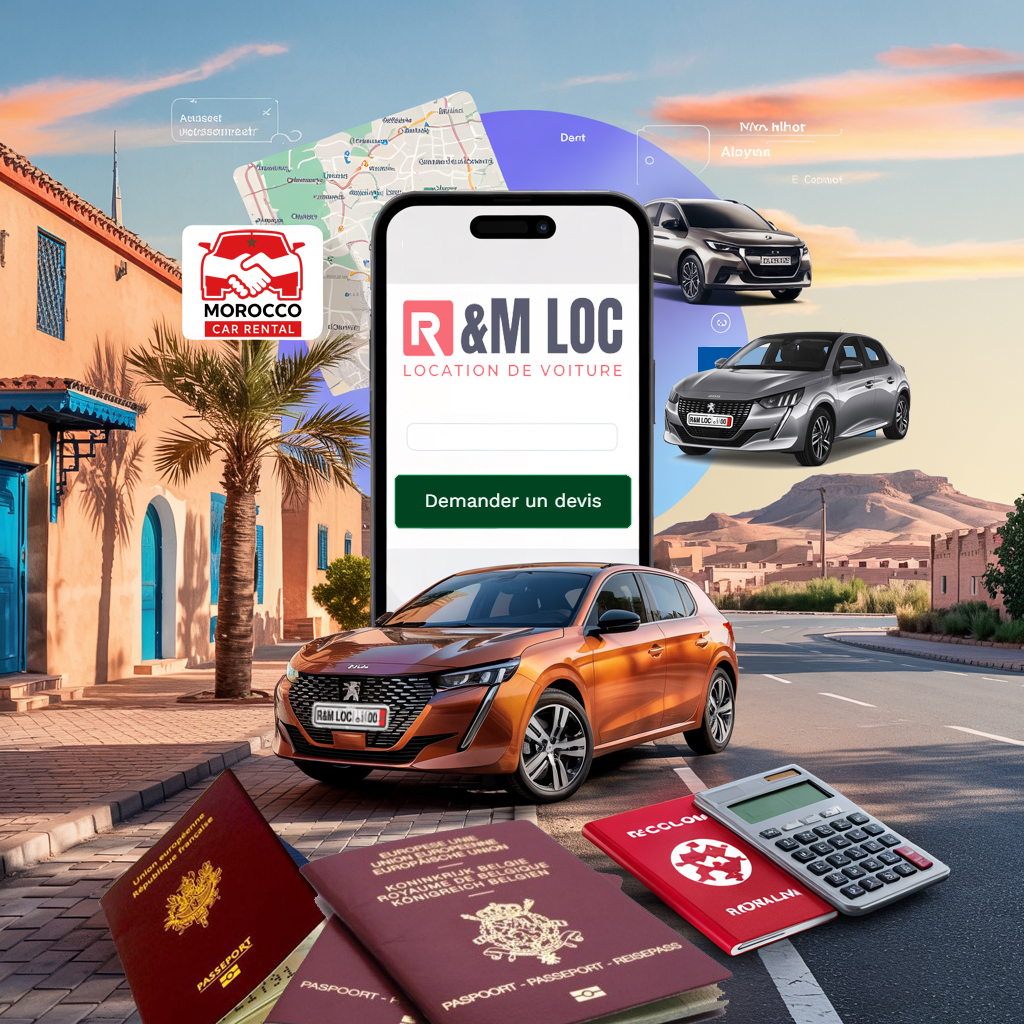 Etapes Essentielles pour Réserver une Voiture de Location au Maroc